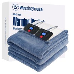 Blue Electric Blanket Queen 84x90