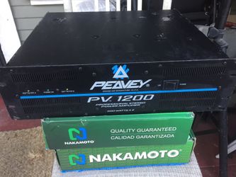 DJ Peavey amplifiers 1200 wats