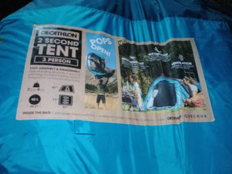 Pop Up Tent... So Fun