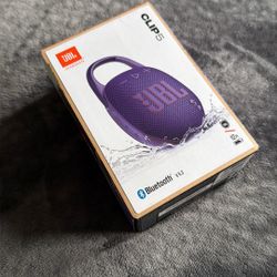 New JBL Clip 5 (newest Version) Purple