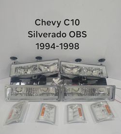 Chevy C10 Silverado OBS 1994-1998 Headlights