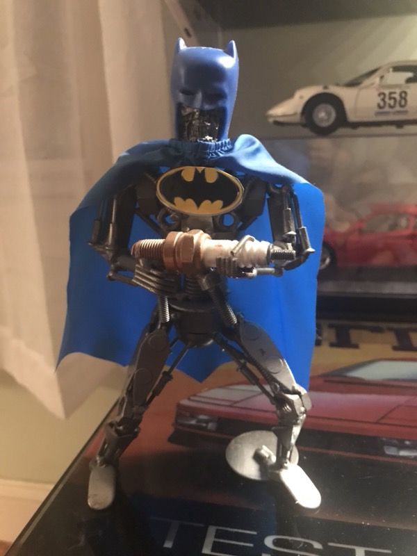 Scrap metal batman one of a kind (cool)