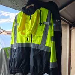 Hi VIs winter jacket