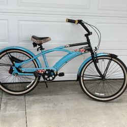 Super Unique 3 Speed Phat Cycles 26” Beach Cruiser Bike