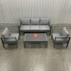 4pc Patio Furniture Outdoor Conversation Set