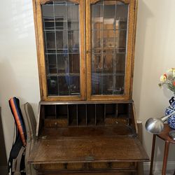 Secretary Desk with Hutch