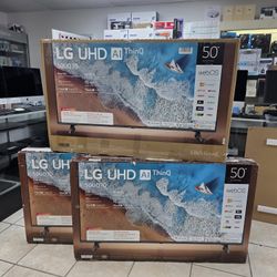 LG 50 INCHES 4K SMART AI TV ON SALE WITH WARRANTY 
