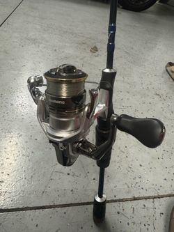 Shimano Sedona 1000 paired with 6’8’’ bass pro panfish elite ul rod