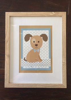 Doggie picture frame
