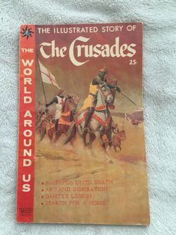 The Illustrated Story of the Crusades graphic novel 1959