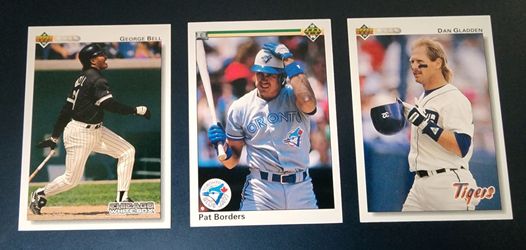 98 Upper Deck & Leaf (+40 duplicates from others lots) Baseball Card Lot 1990 to 1992