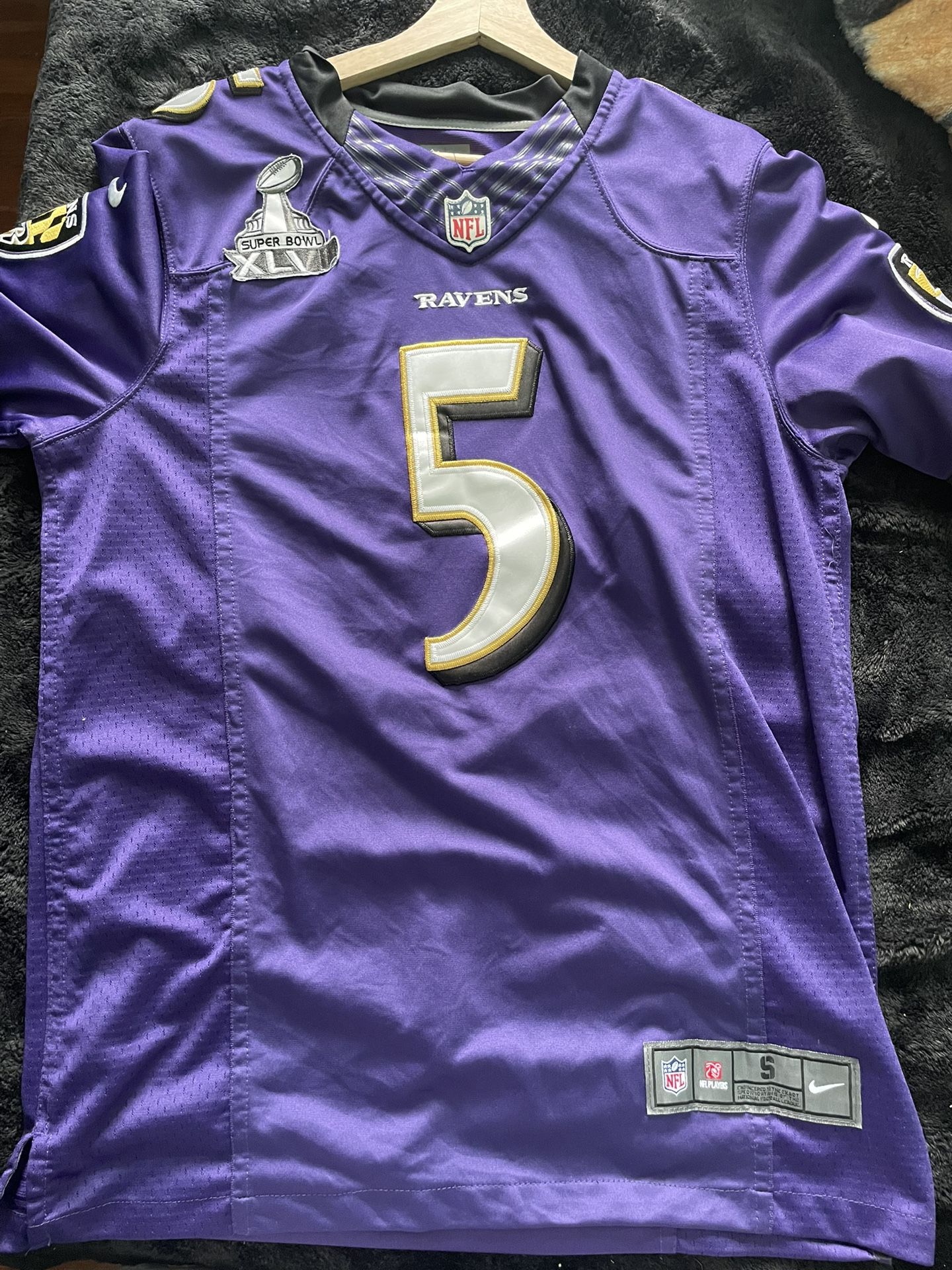 ravens super bowl jersey