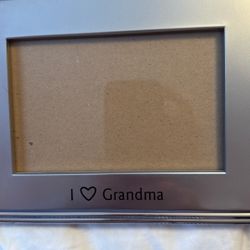 Picture Frame… I Love Grandma