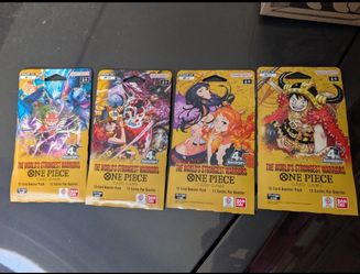 One Piece TCG booster packs