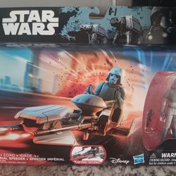 Star Wars REBELS Imperial Speeder & At-DP Pilot 3.75” Action Figure Hasbro