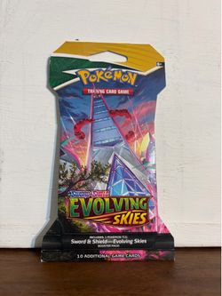 Pokemon evolving skies blister pack