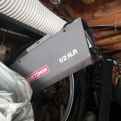 Open Garage  Craftsman 