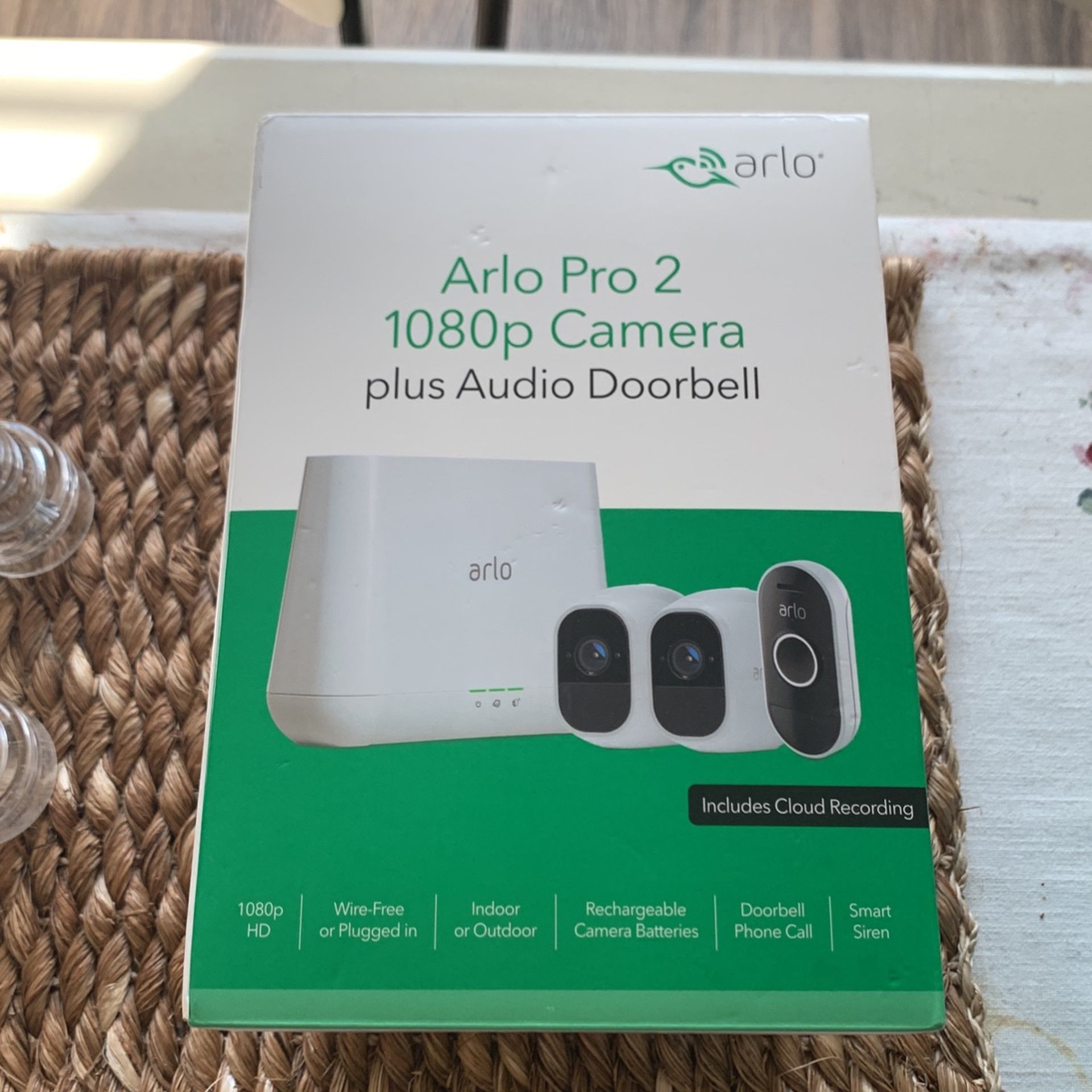 Arlo Pro 2 Plus Audio Doorbell
