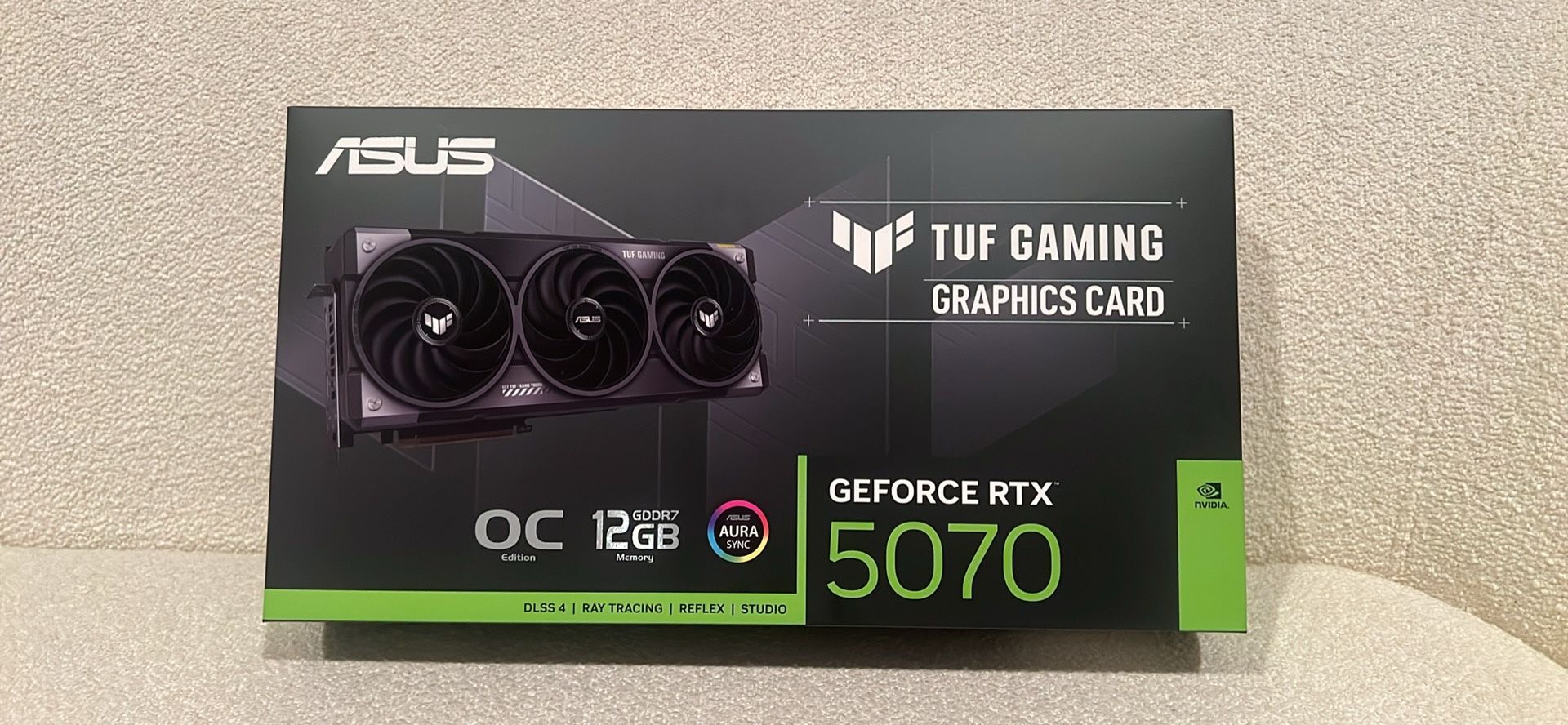 ASUS TUF GeForce RTX 5070 Nvidia 12Gb GPU