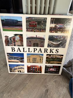 Baseball ballparks book