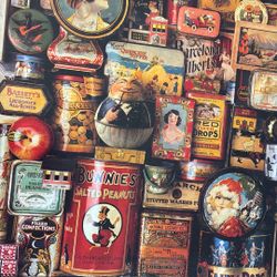 Vintage “SWEET  MEMORIES TINS” Puzzle