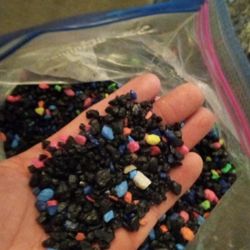 Black Light / Neon Fish Tank Rocks ( I Can Deliver )