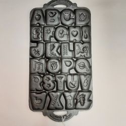 John Wright Alphabet Cookie Mold - Located In Shelton