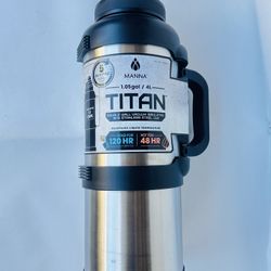 Manna Titan Stainless Steel Vacuum Insulated Jug - 4L