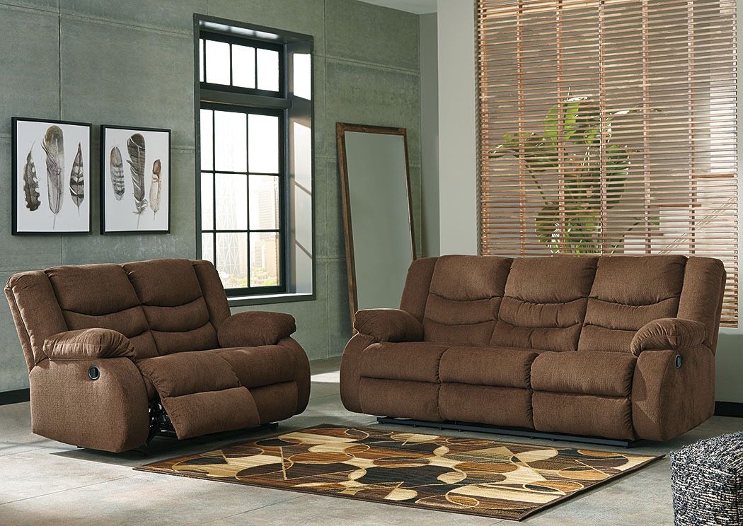 New Ashley Furniture Reclining Sofa And Loveseat