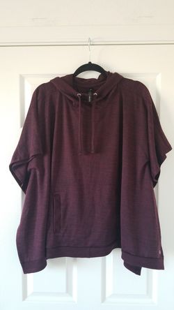 90 degree women's poncho, size s