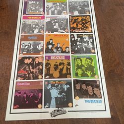 Original Beatles Collectibles 45 Promo Pastor 40 X 26