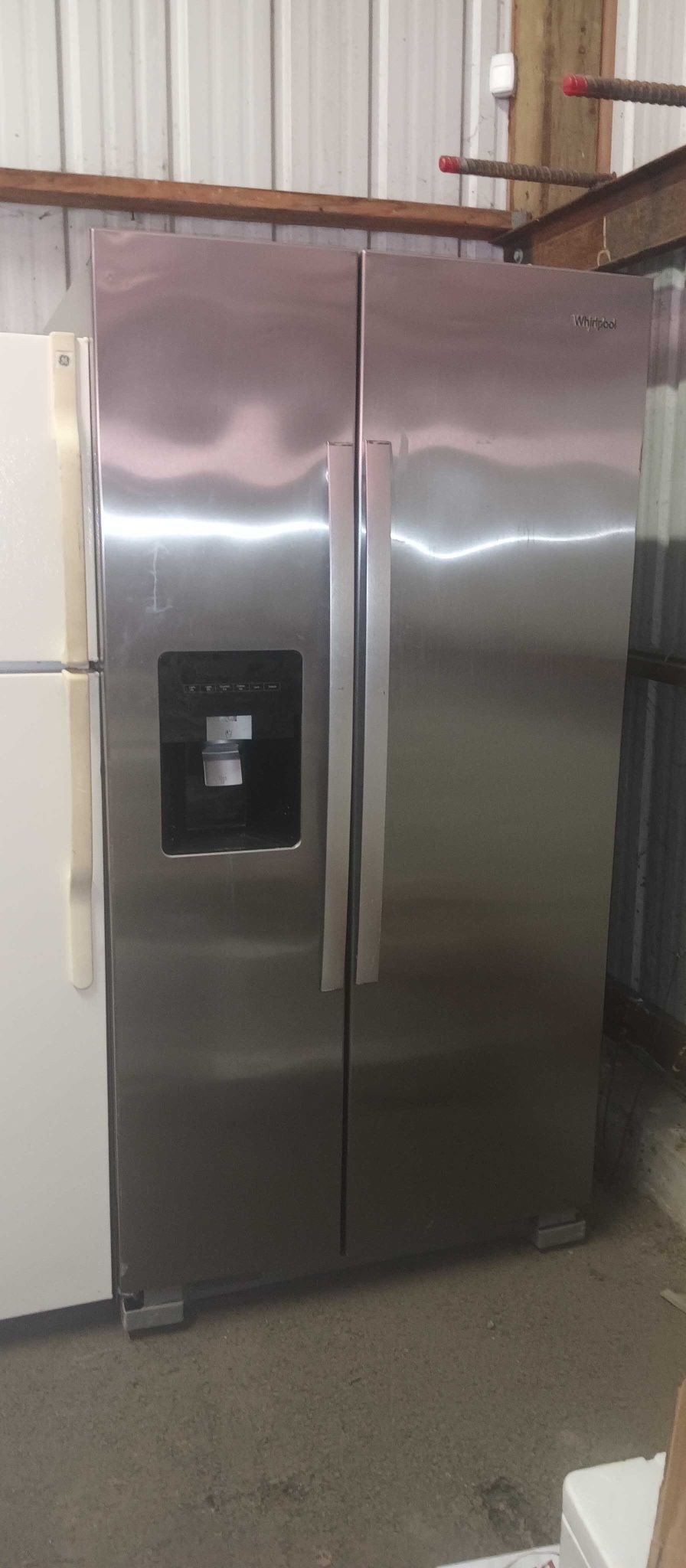 Whirlpool side-by-side refrigerator