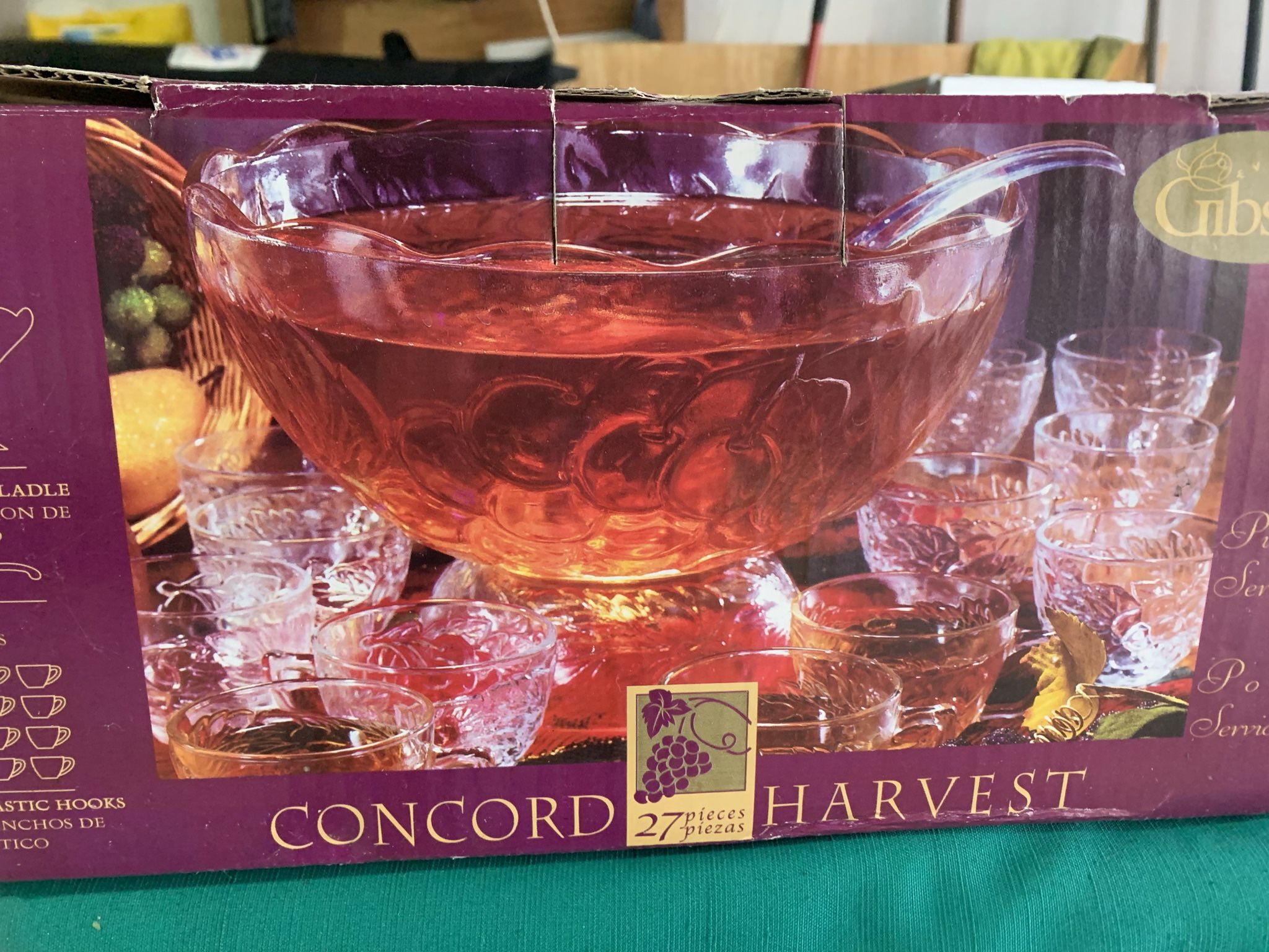 Punch Bowl New In Box Never Used