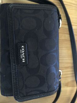 Small Coach Strap Wallet