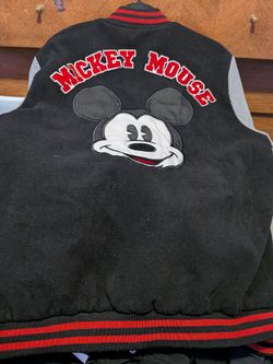 Mickey mouse letterman jacket