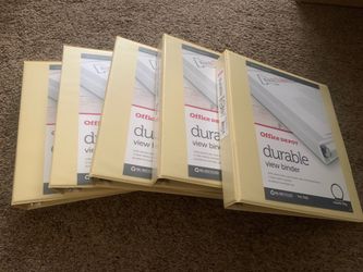 Office Depot Binders 1”