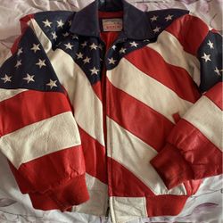USA Leather Jacket 