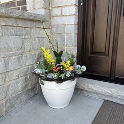 Designer Spring Planters
