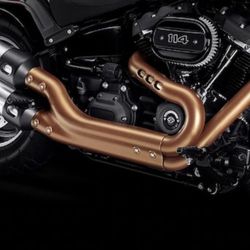 Harley Davidson 2021 Fatbob 114 Fat Bob Stock Exhaust 