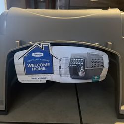  Petmate Vari Dog & Cat Kennel, Tan, 32-in, 30-50-lbs