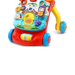 VTech Stroll & Discover Activity Walker 2 -in-1 Unisex Baby & Toddler Toy