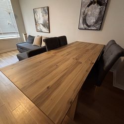 Extended table from Ikea