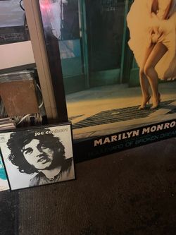 Framed Joe Cocker record album