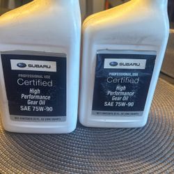 Subaru Oil SEA 75w -90