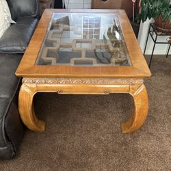 COFFEE TABLE AND SIDE TABLE