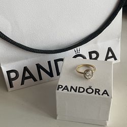 Pandora Gold Platted Ring