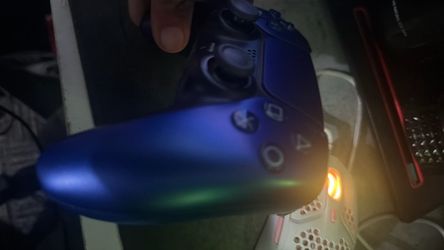 Blue PlayStation 5 controller like new