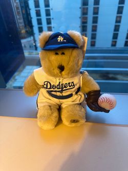 2003 Starbucks Bearista Bear Los Angeles Dodgers MLB 1st Edition 5/7 NWT
