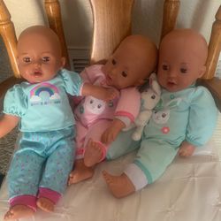 Muy  Limpias  Por 10 Dolares  Las  3 Bebes 