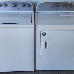 Set Whirlpool Washer and dryer electric